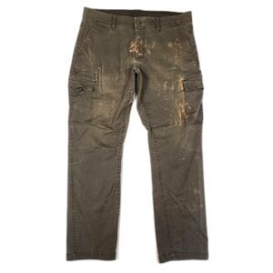 Weatherproof Cargo Pockets Gray Utility Pant Men's Size 36W x 32L